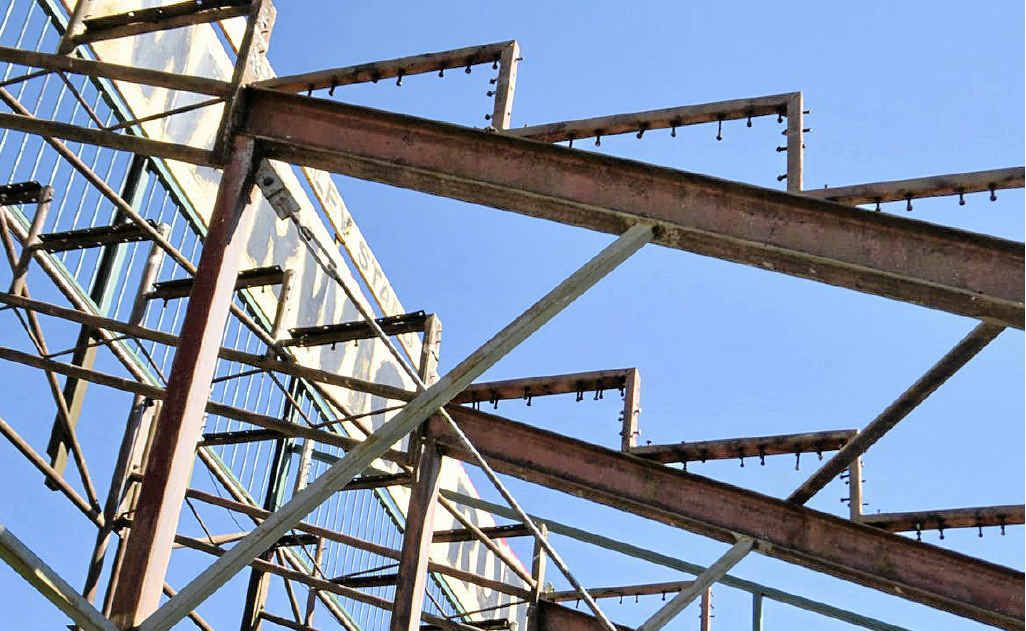 The Portley grandstand at the Warwick showgrounds.